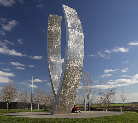 UC Merced - image of New Beginnings sculpture